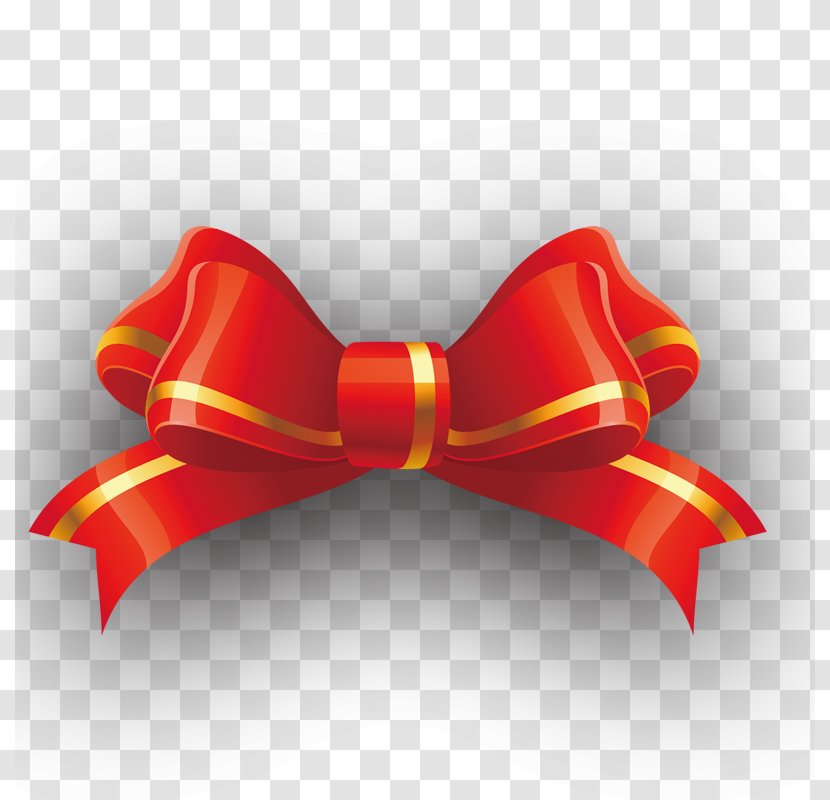 Bow Tie Ribbon Necktie - Product Design Transparent PNG