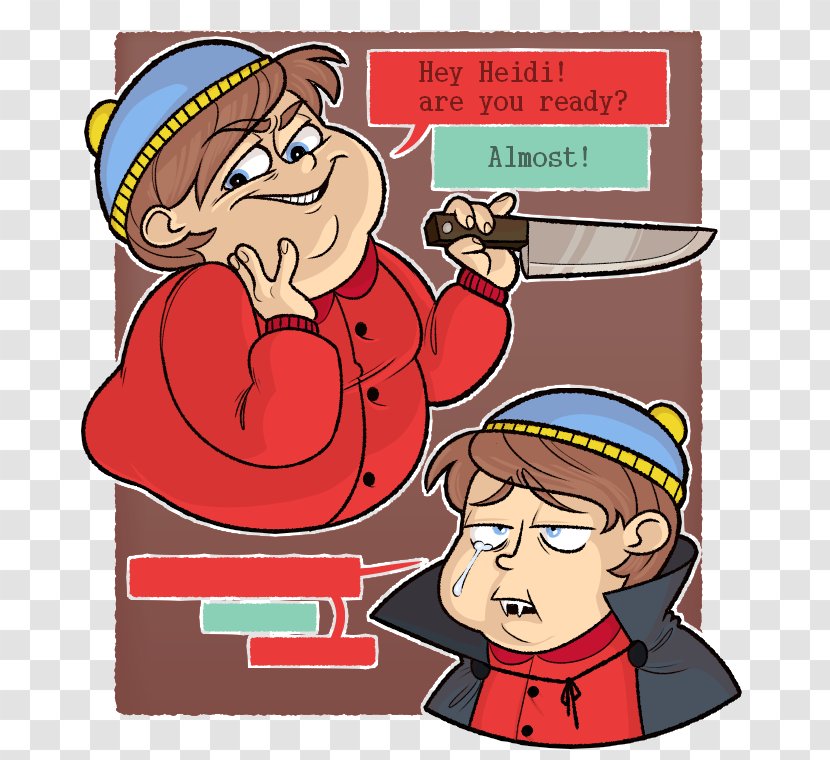 Fan Art Eric Cartman Digital Illustration - Christmas Transparent PNG
