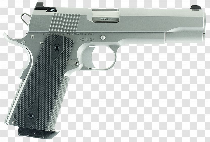 Trigger Dan Wesson Firearms 10mm Auto Pistol - Firearm - Handgun Transparent PNG