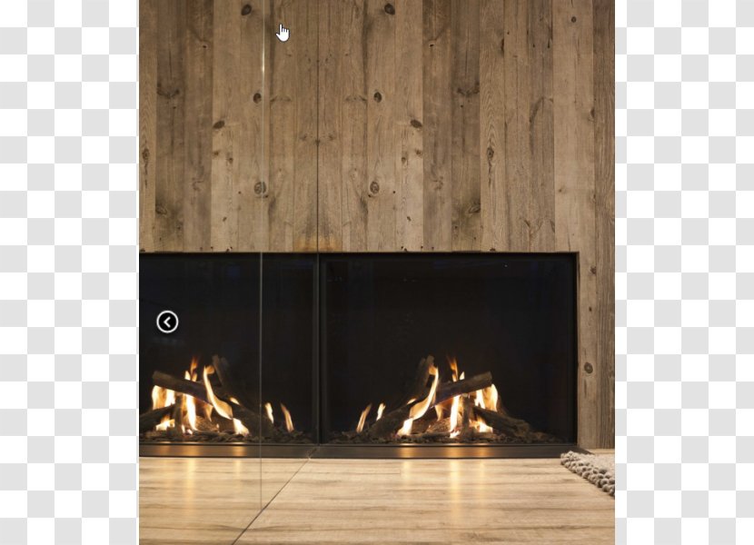 Hearth Fireplace Floor Natural Gas - Chimney Transparent PNG