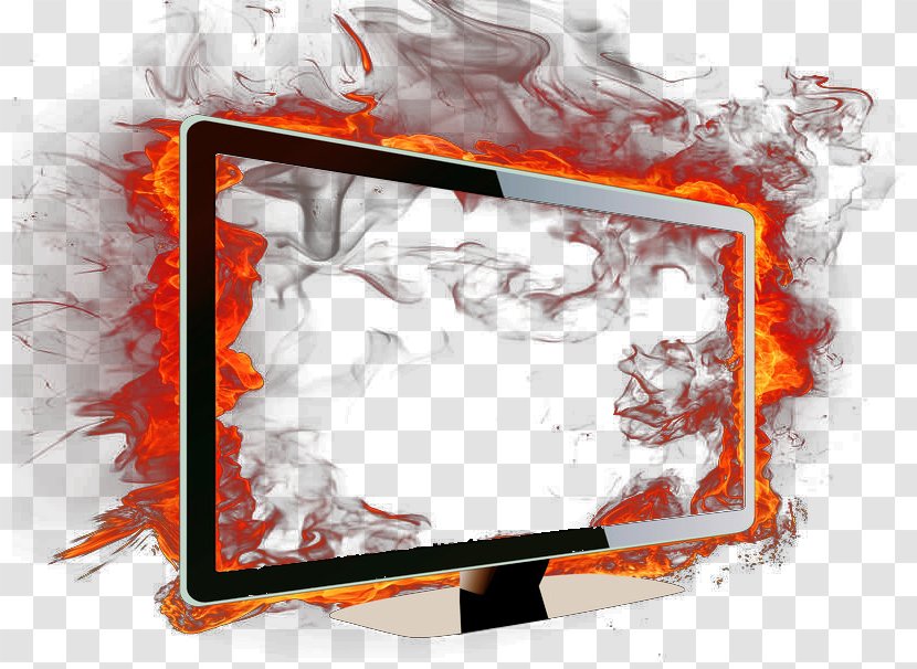 Computer Flame Download File - Brand - Box Transparent PNG