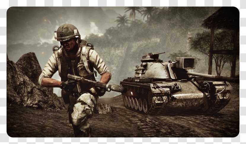 Battlefield: Bad Company 2: Vietnam Battlefield 1943 Video Game - Origin - War Helicopter Transparent PNG