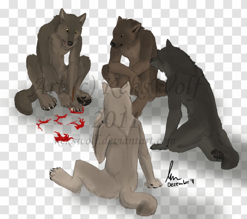 Artist Drawing Gray Wolf Werewolf Transparent PNG