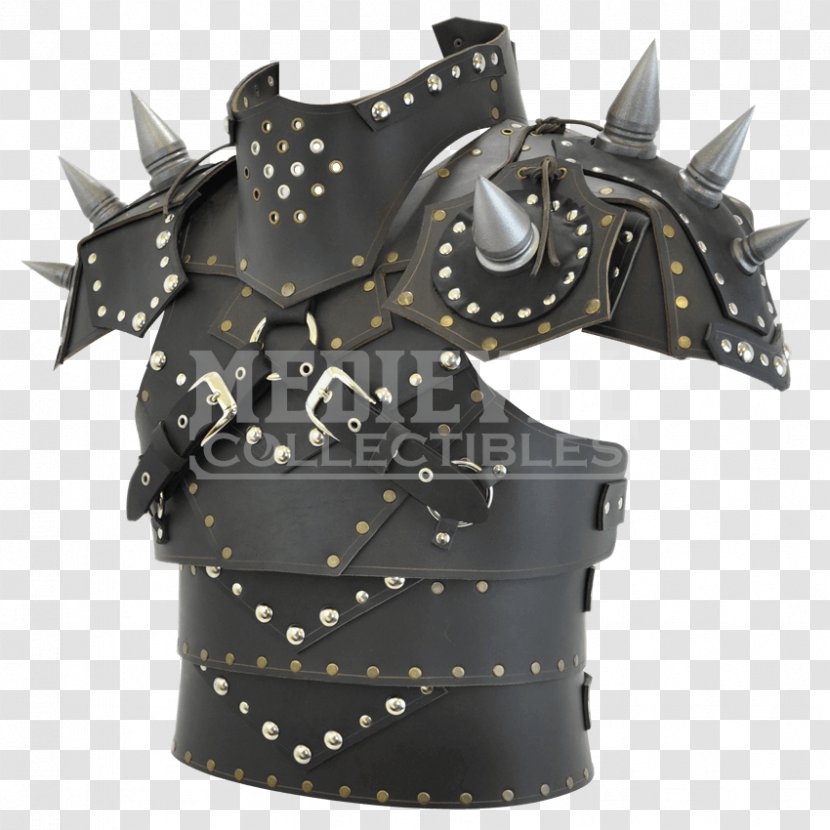 Breastplate Pauldron Components Of Medieval Armour Besagew - Mail - Costume Homme Transparent PNG