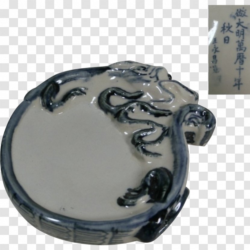 Inkstone Chinese Calligraphy - Porcelain - Ink Dragon Transparent PNG