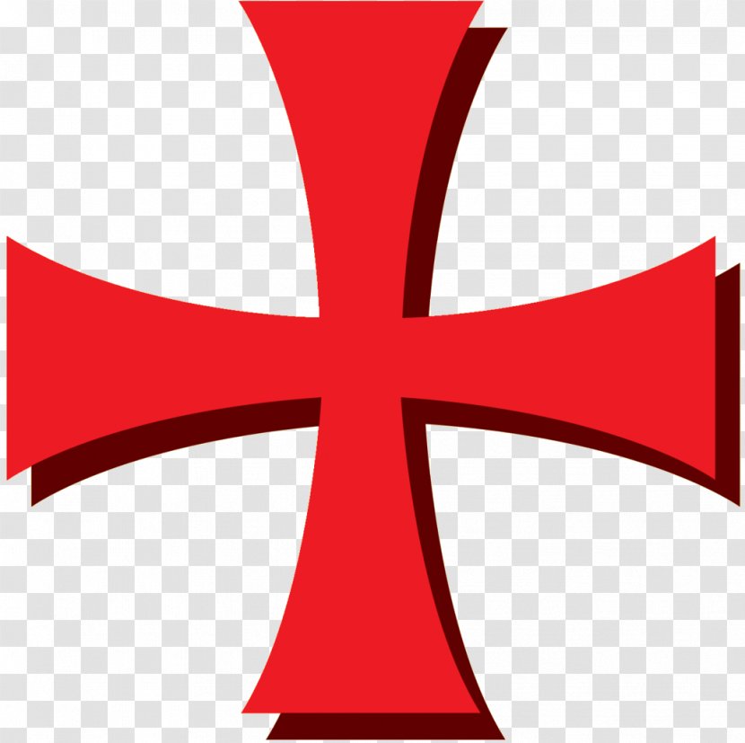 Crusades Knights Templar Symbol Middle Ages - Flag - Logo Transparent PNG