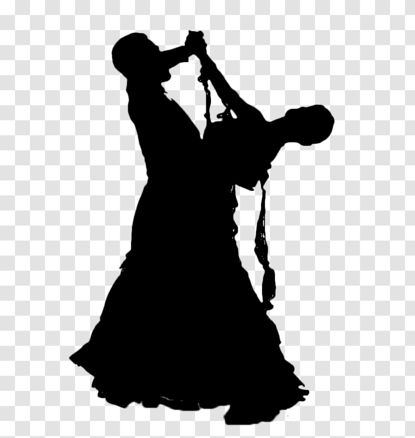 Silhouette Viennese Waltz Ballroom Dance - Tree - Dancing Transparent PNG