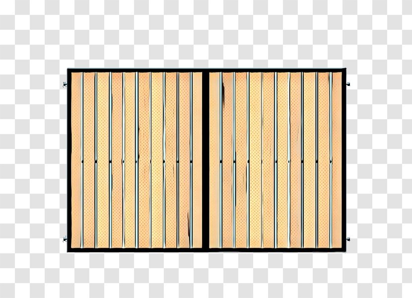 Line Rectangle Wood Fence - Retro Transparent PNG