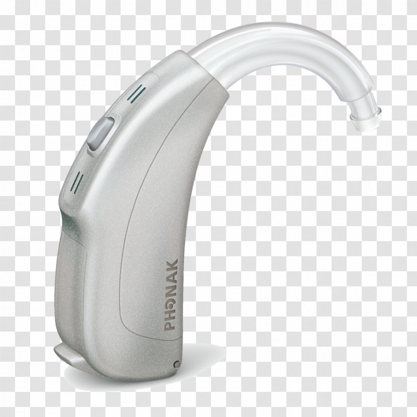 Sonova CROS Hearing Aid Audiology - Medical Device - Silver Microphone Transparent PNG