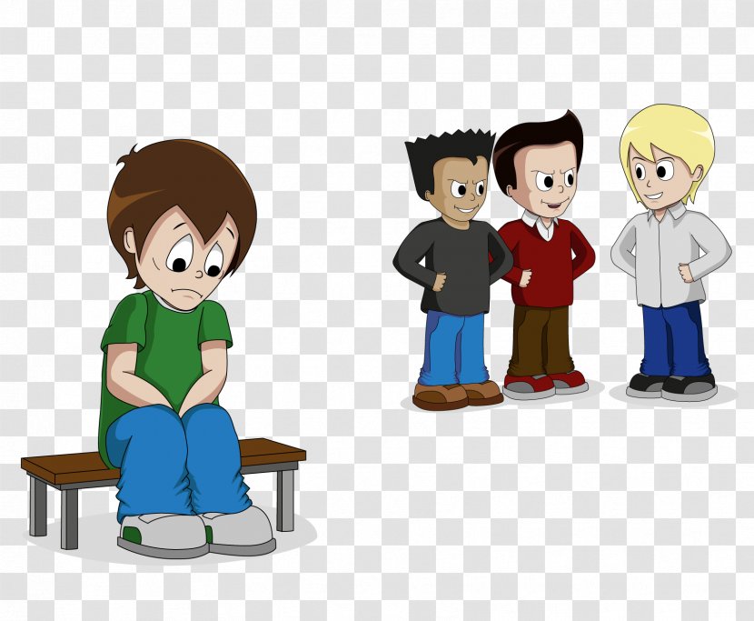 School Bullying Violence Aggression Clip Art - Boy - Professional Transparent PNG