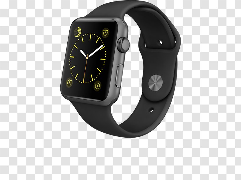 Apple Watch Series 3 2 1 - Space Aluminum Transparent PNG