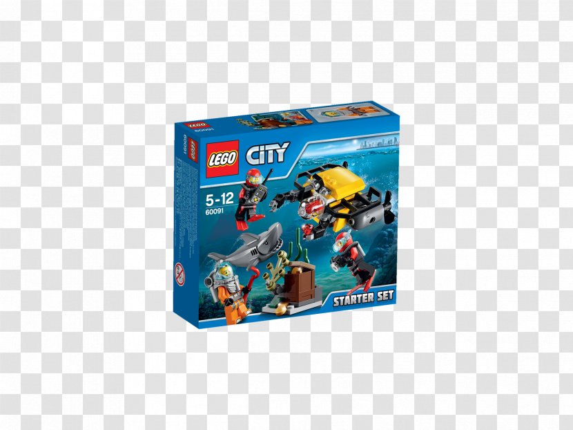Amazon.com Hamleys Lego City LEGO 60091 Deep Sea Starter Set - Toy Transparent PNG