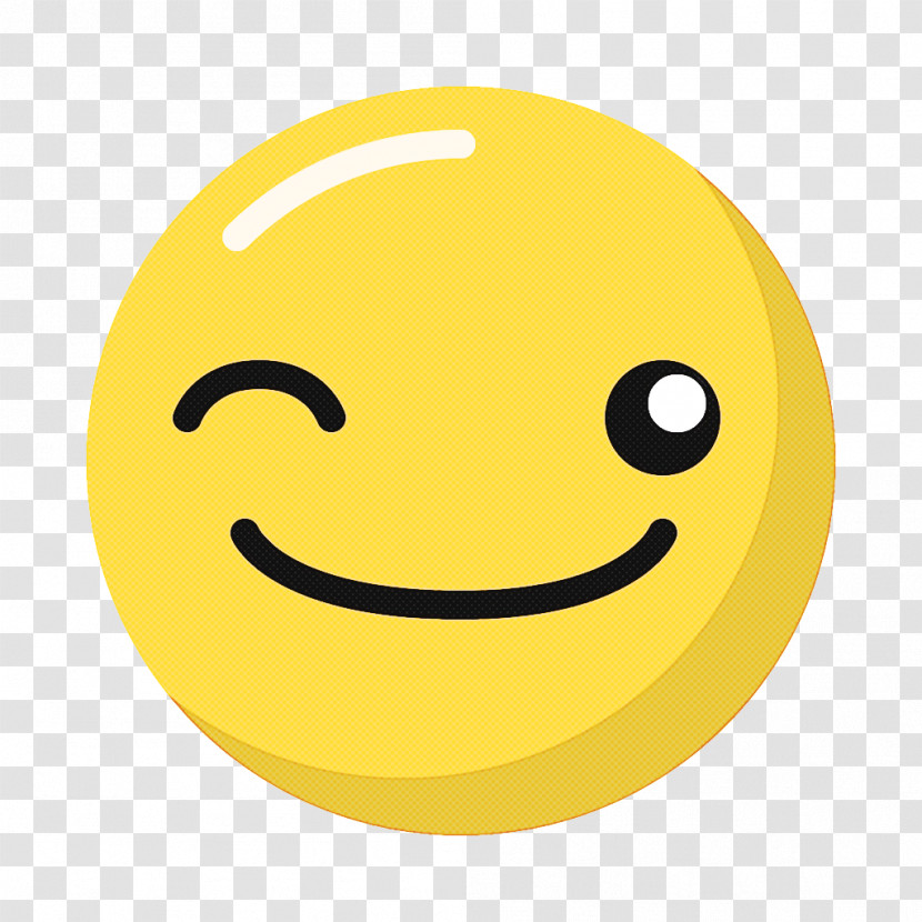Smiley Winking Emoticon Emotion Icon Transparent PNG