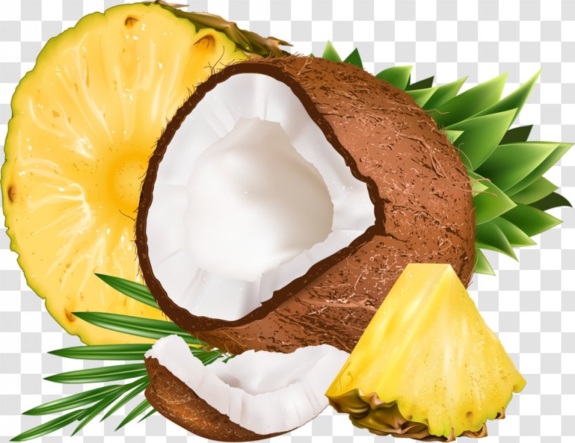 Coconut Water Pineapple Flavor Fruit - Recipe Transparent PNG