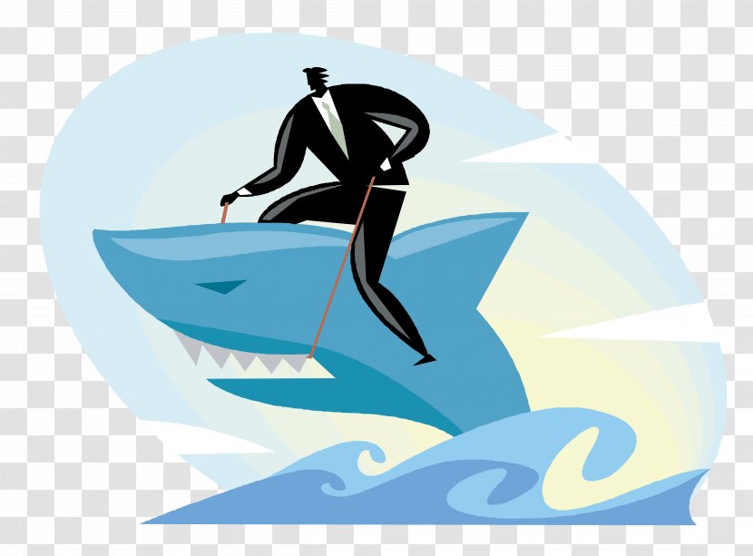 Shark Clip Art - Businessperson - Vector Characters Material Transparent PNG
