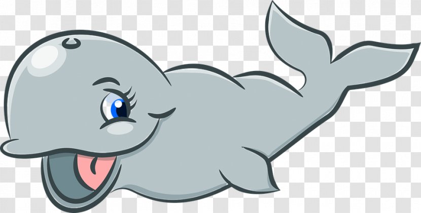 Dolphin Clip Art Vertebrate Cartoon Cetacea - Watercolor Transparent PNG