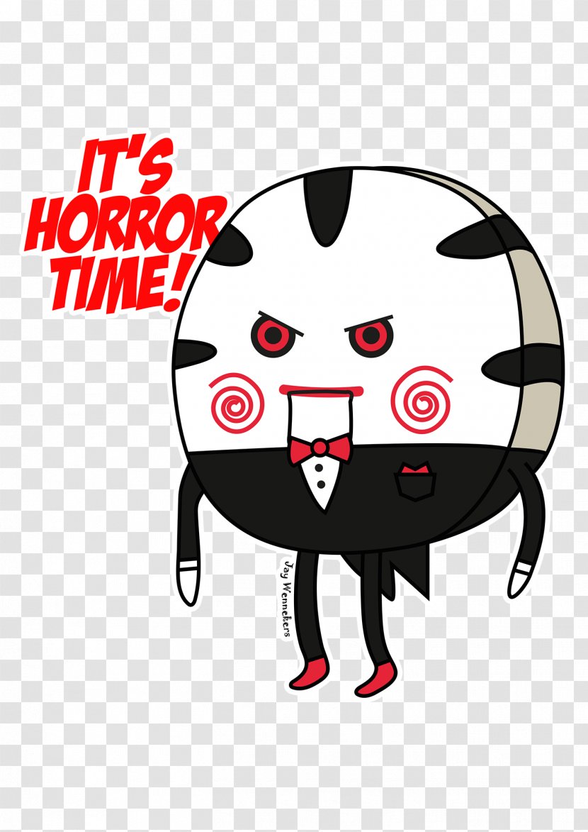 Clip Art It's Horror Time! Illustration Cartoon Adobe Illustrator - Silhouette - Billy The Puppet Transparent PNG