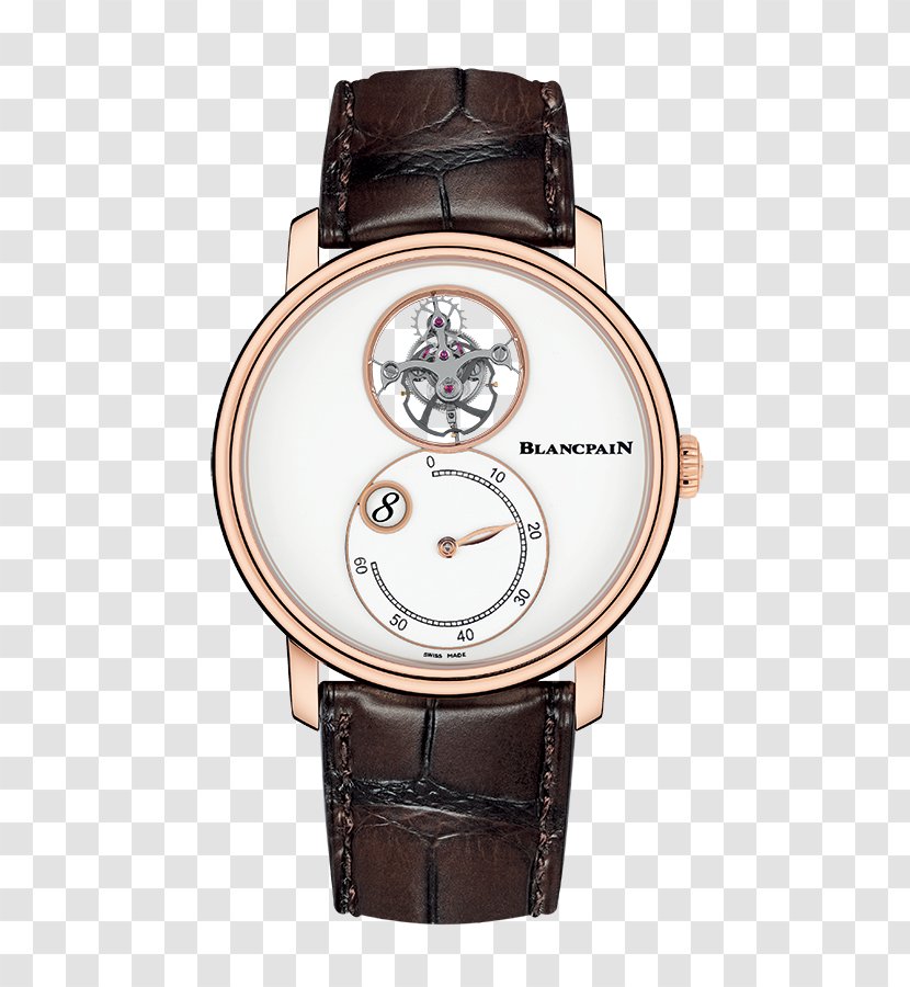 Villeret Baselworld Tourbillon Blancpain Watch - Strap Transparent PNG