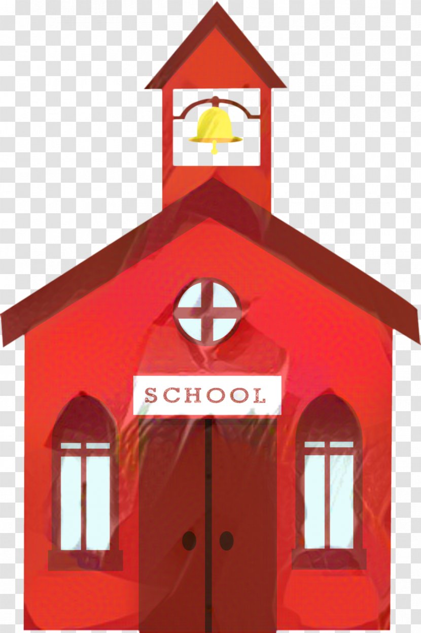 School Building Cartoon - Teacher - Spanish Missions In California Homeschooling Transparent PNG