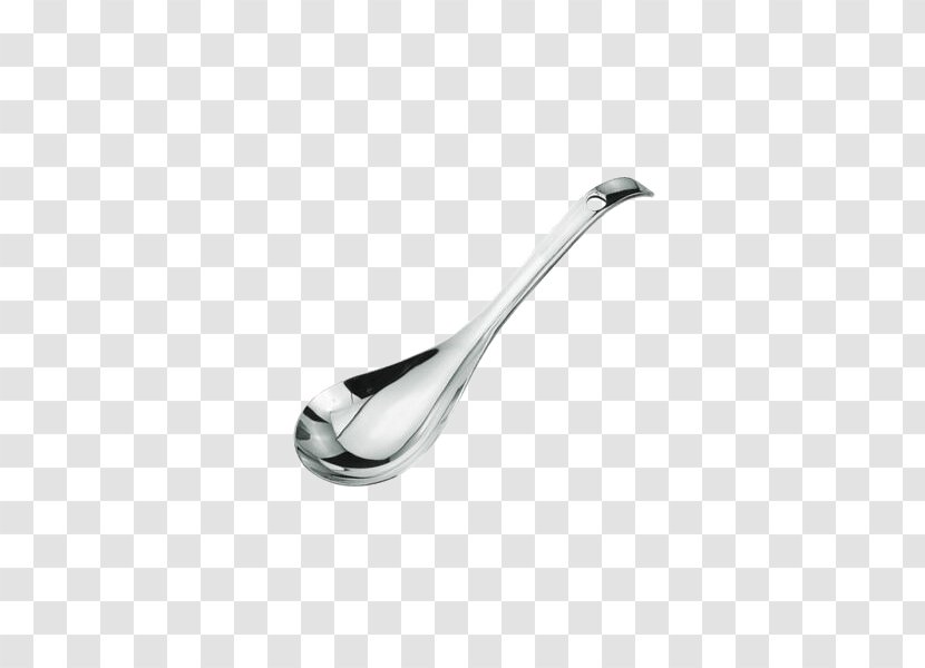 Spoon Black And White - Ku-life Haynie Large Stainless Steel Transparent PNG