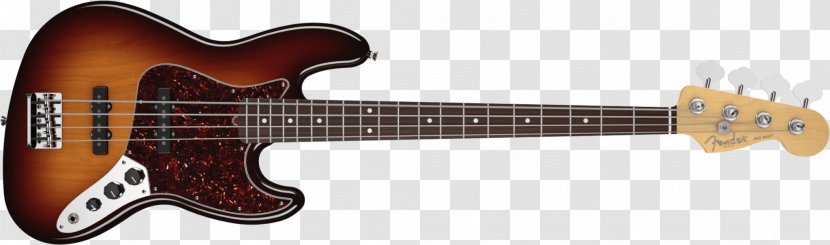 Fender Jazz Bass V Precision Mustang Guitar - Silhouette Transparent PNG