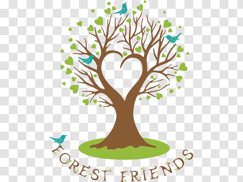 Family Tree - Artwork - Forest Friends Transparent PNG