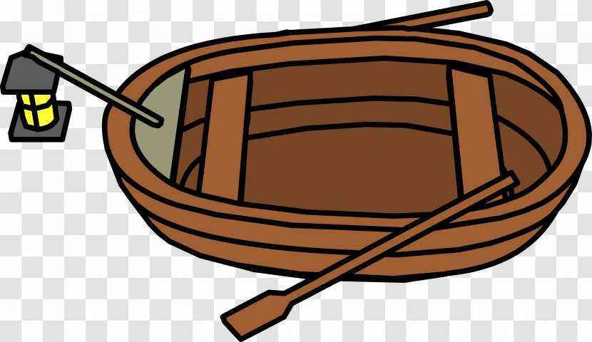 Lifeboat Dinghy Club Penguin - Boat - Igloo Transparent PNG