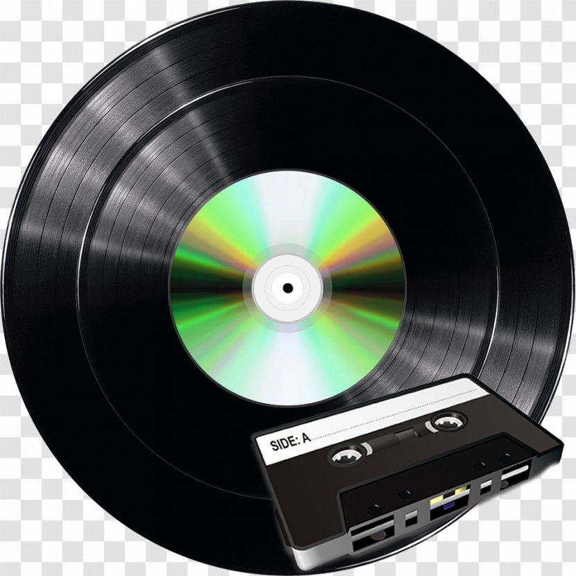 Compact Disc LP Record Cassette Phonograph Optical Drives - Ethernet Hub - USB Transparent PNG