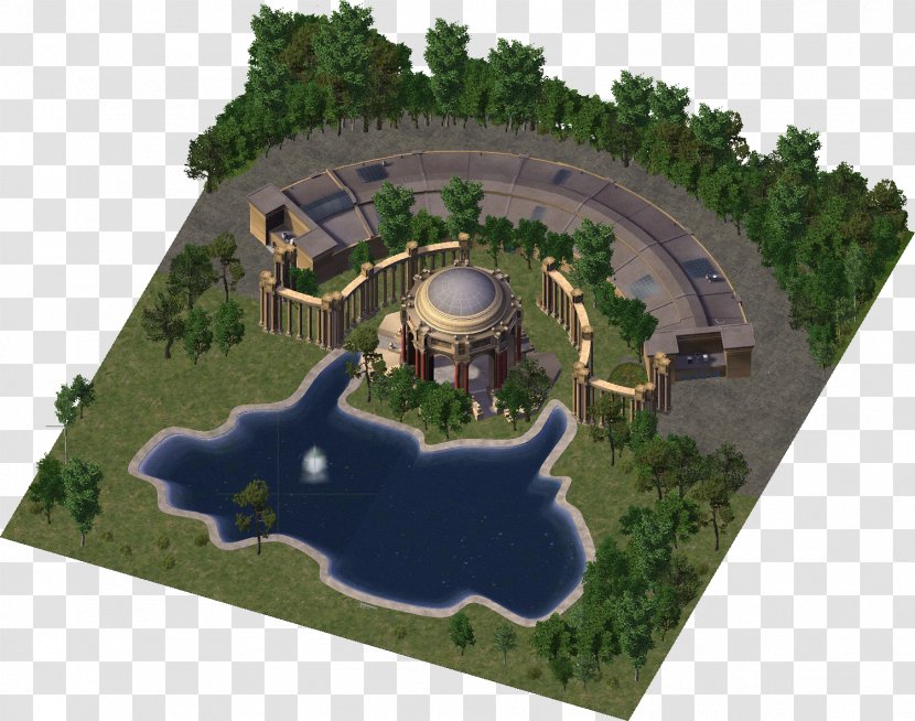 Palace Of Fine Arts Theatre SimCity 4 Building Game - United States Transparent PNG