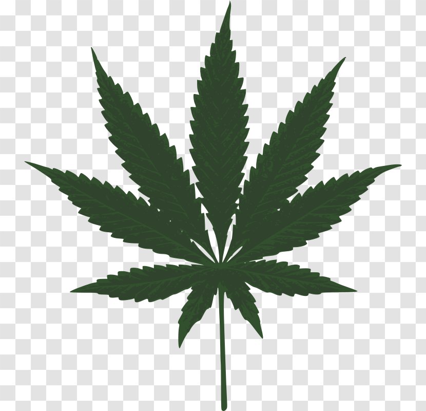 Medical Cannabis Hemp Leaf Clip Art - Family Transparent PNG