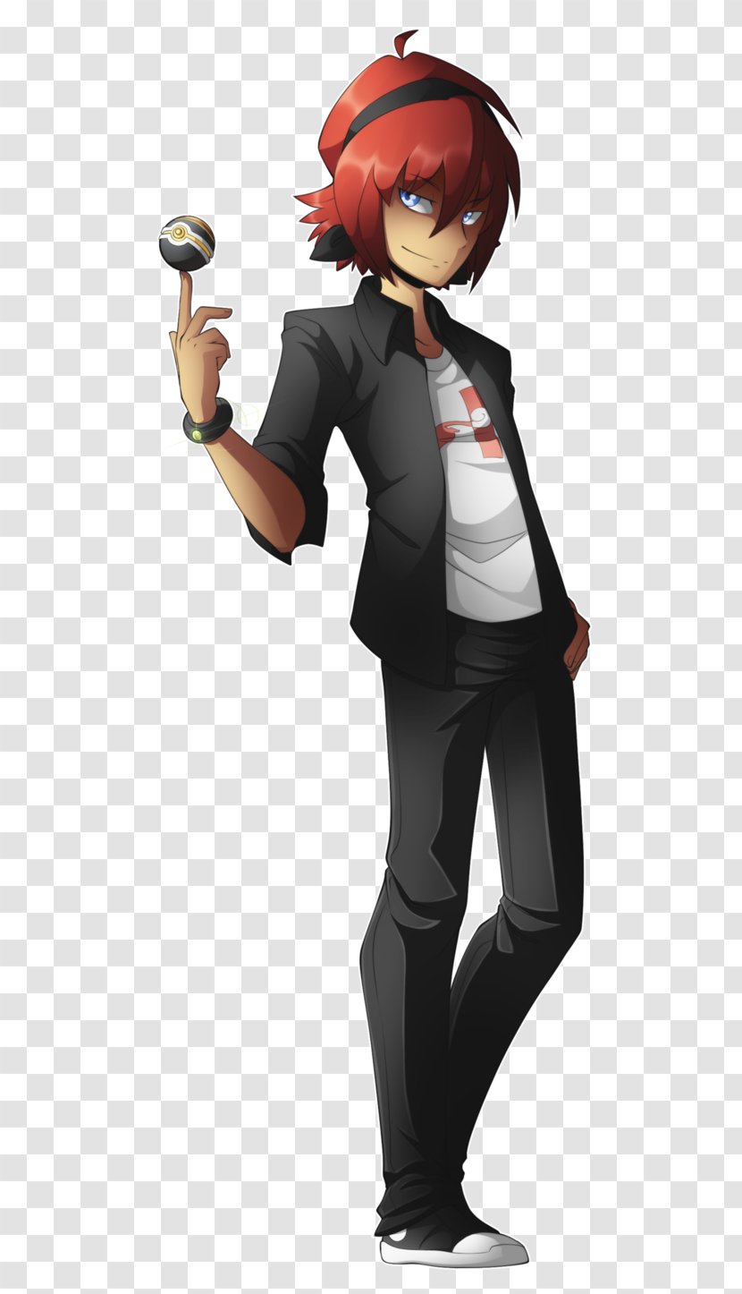 Cartoon Character Mascot Male - Uniform - Fiery Cross Transparent PNG