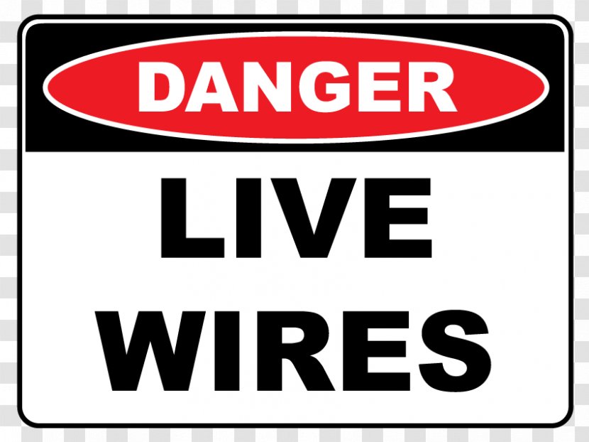 Danger: Live Wire! Logo Brand Newprint HRG - Fire Extinguisher Material Transparent PNG