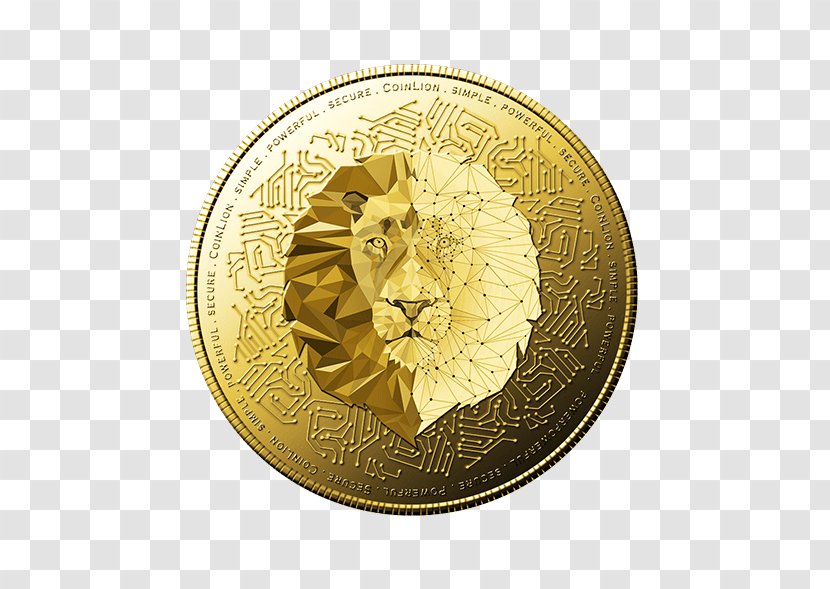 Initial Coin Offering Cryptocurrency Exchange Lion Blockchain - Token Transparent PNG
