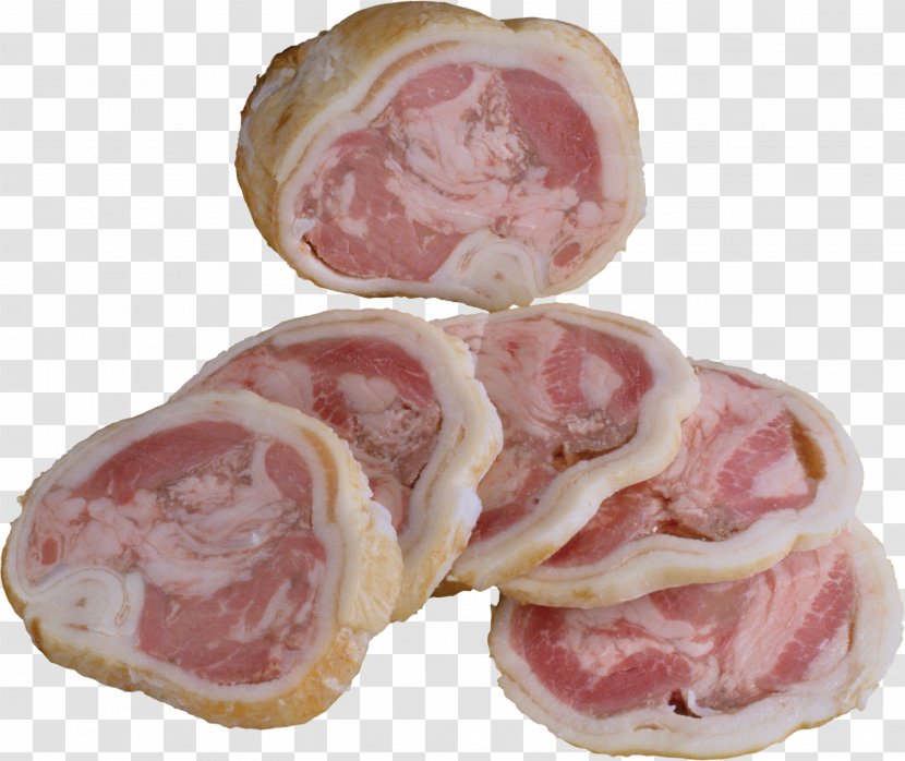 Ham Bacon Soppressata Sausage Salami - Jerky Transparent PNG