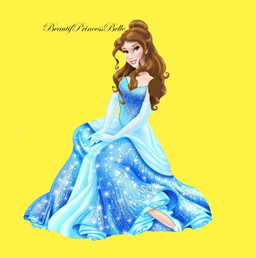 Cinderella Belle Rapunzel Pocahontas Disney Princess - Watercolor Transparent PNG