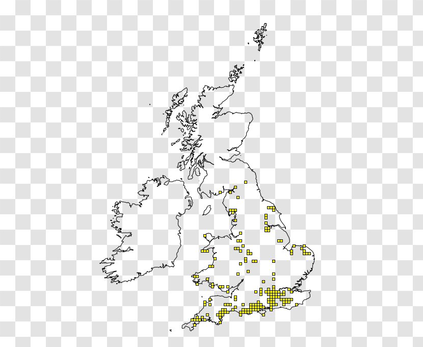 England Blank Map Location British Isles - Europe Transparent PNG