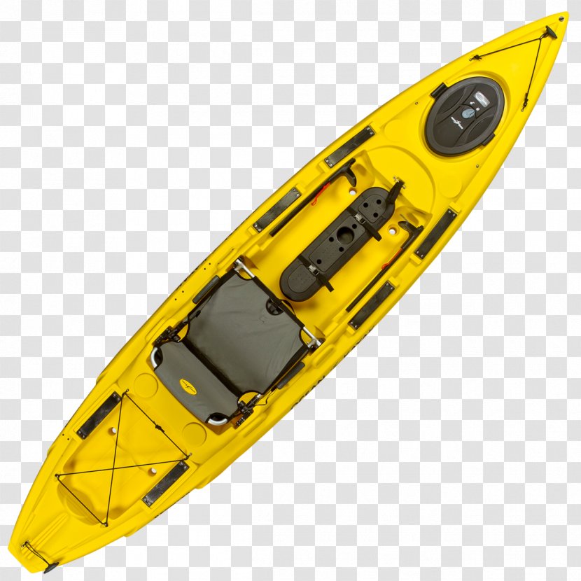 Ocean Kayak Scrambler 11 Sevylor Colorado Tahiti Classic Fishing - Yellow Fish Transparent PNG
