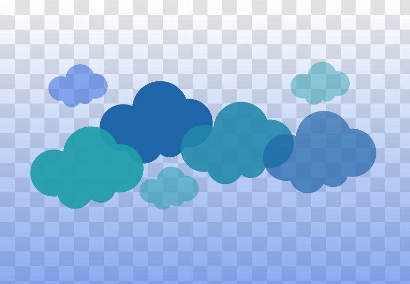 Cloud Computing Sky Drawing - Clouds Transparent PNG