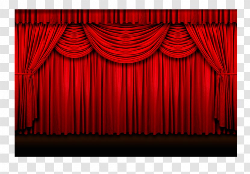 Theater Drapes And Stage Curtains Stock Photography - Window Treatment - Curtain Transparent PNG