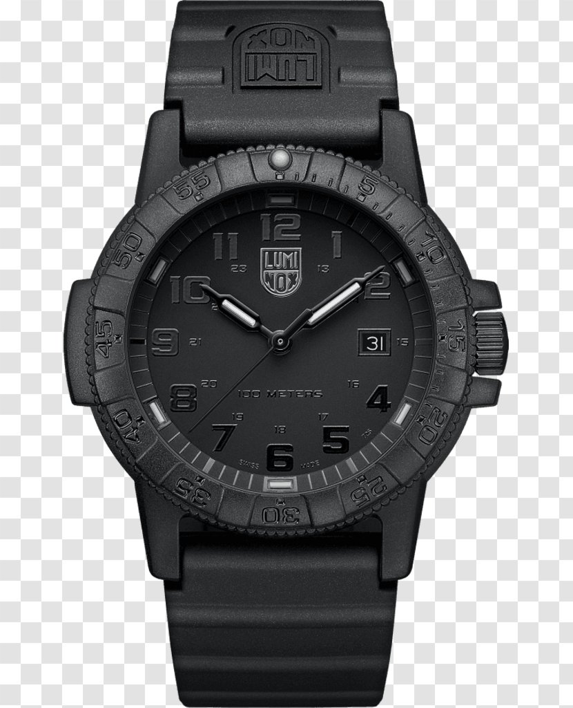 Luminox Sea Turtle Giant 0320 Series Watch Swiss Made Strap Transparent PNG