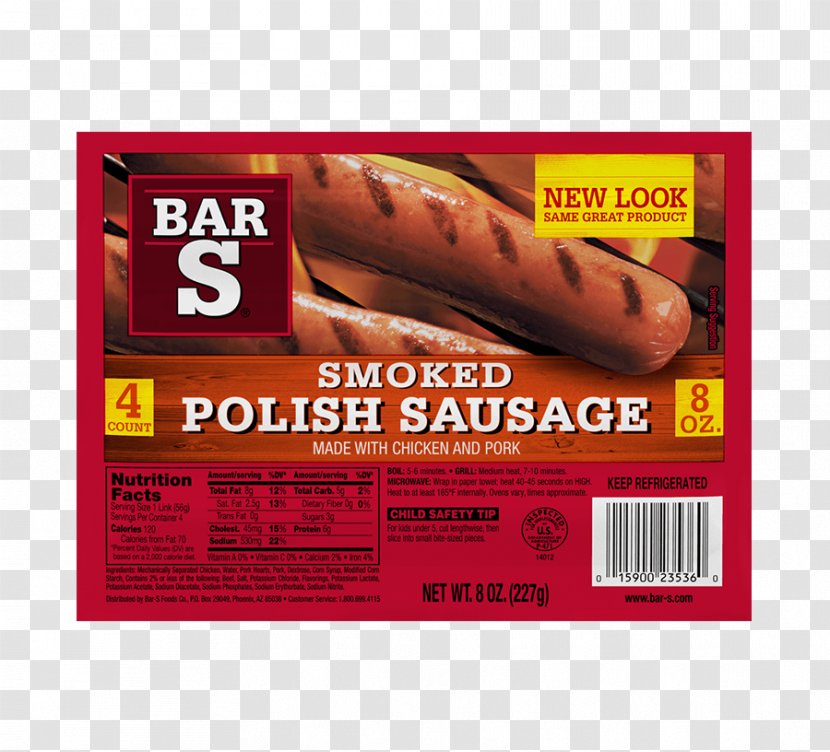 Sausage Hot Dog Rookworst Barbecue Kroger - Meat - Smoked Transparent PNG