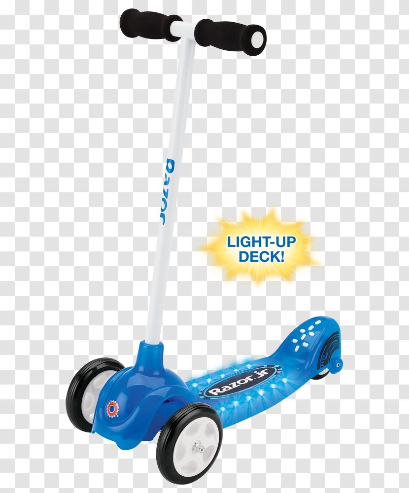Kick Scooter Razor USA LLC Electric Motorcycles And Scooters - Blue Transparent PNG