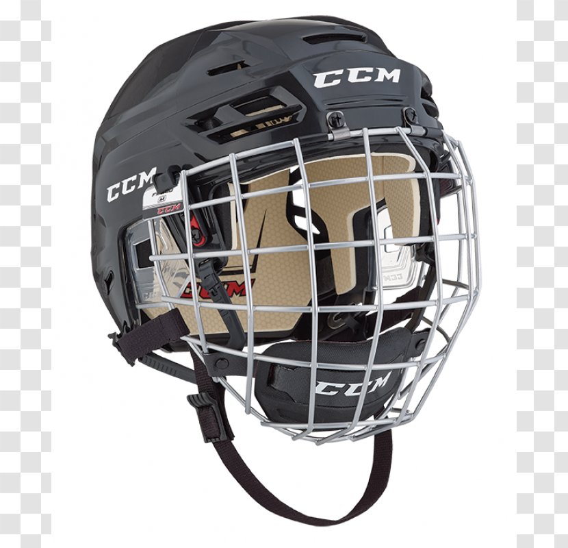 Hockey Helmets CCM Ice Equipment - Bicycle Clothing Transparent PNG