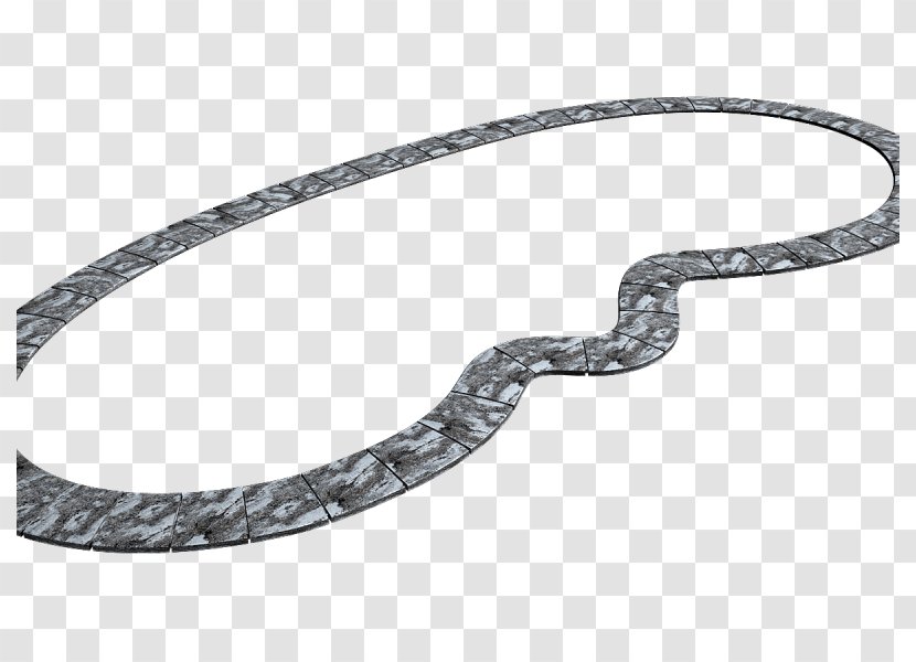 Reptile Body Jewellery Silver Chain Transparent PNG