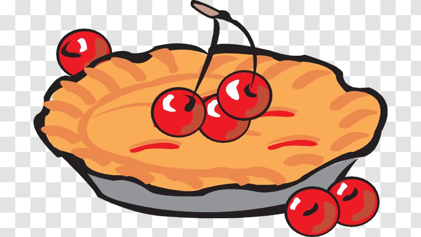 Cherry Pie Apple Tart Clip Art - Throwing Cliparts Transparent PNG