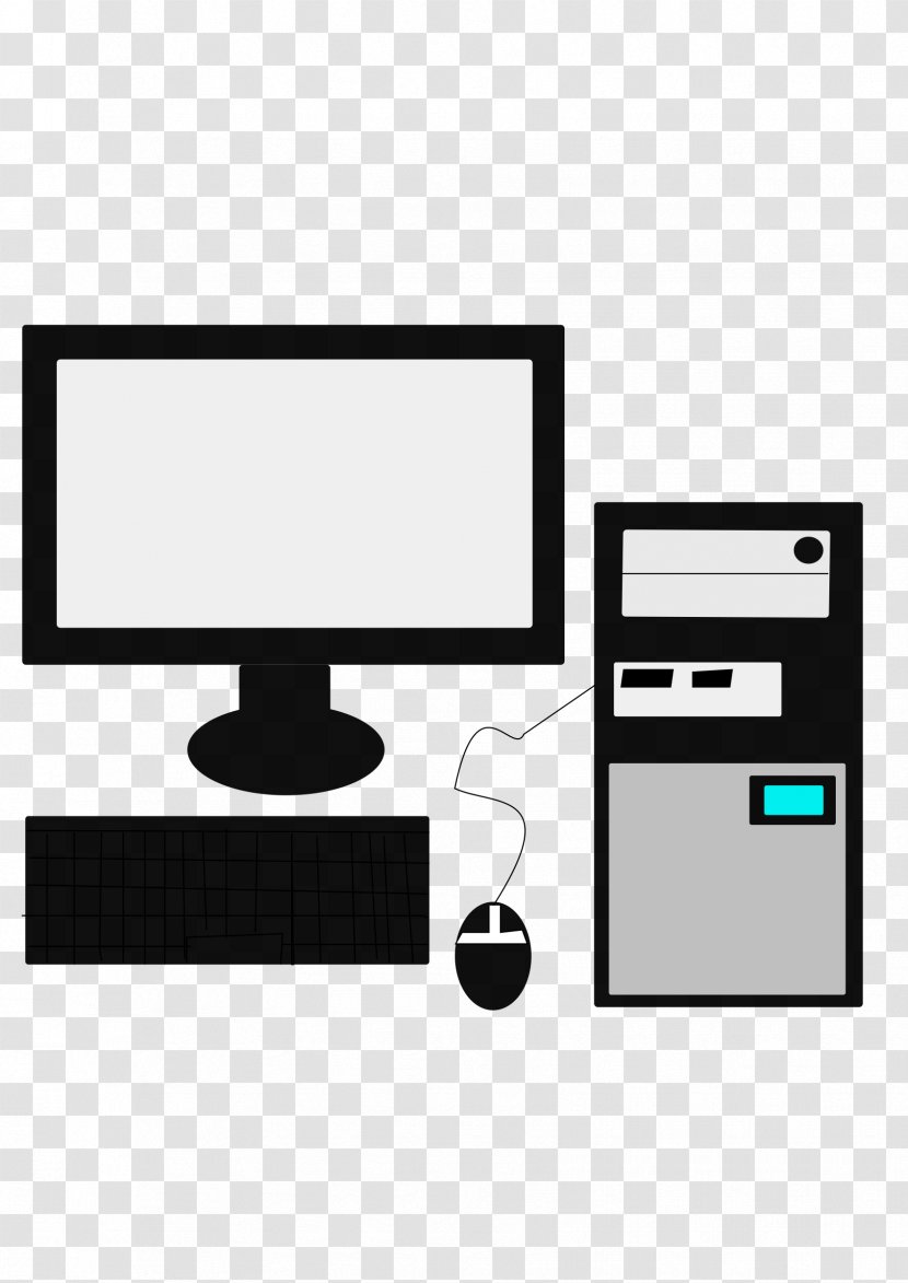 Desktop Computers Clip Art - Designer Transparent PNG