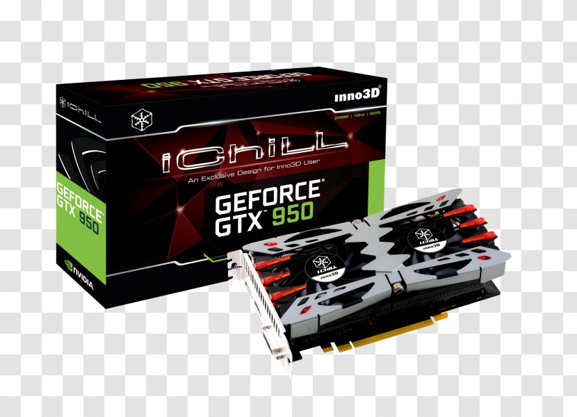 Graphics Cards & Video Adapters NVIDIA GeForce GTX 950 GDDR5 SDRAM 英伟达精视GTX InnoVISION Multimedia Limited - Gigabyte Technology - Nvidia Transparent PNG