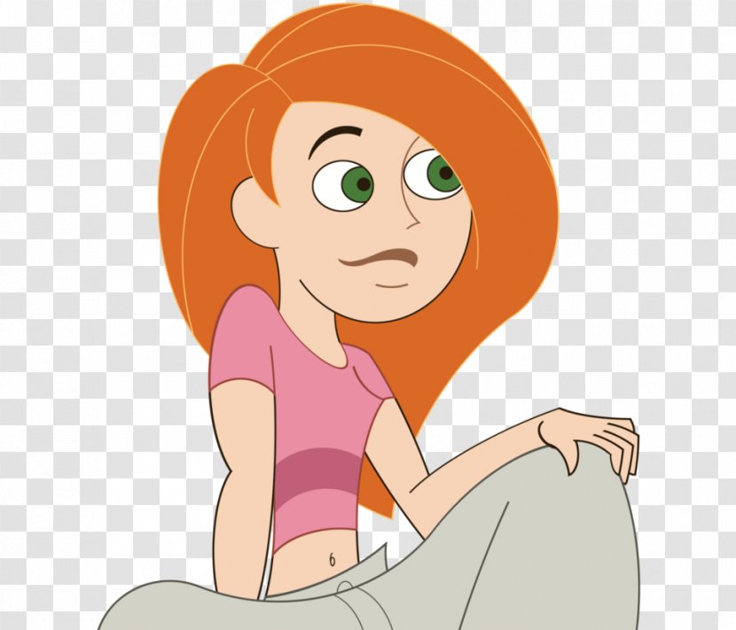 Thumb Human Mouth Cheek Tooth - Watercolor - Kim Possible And Ron Transparent PNG