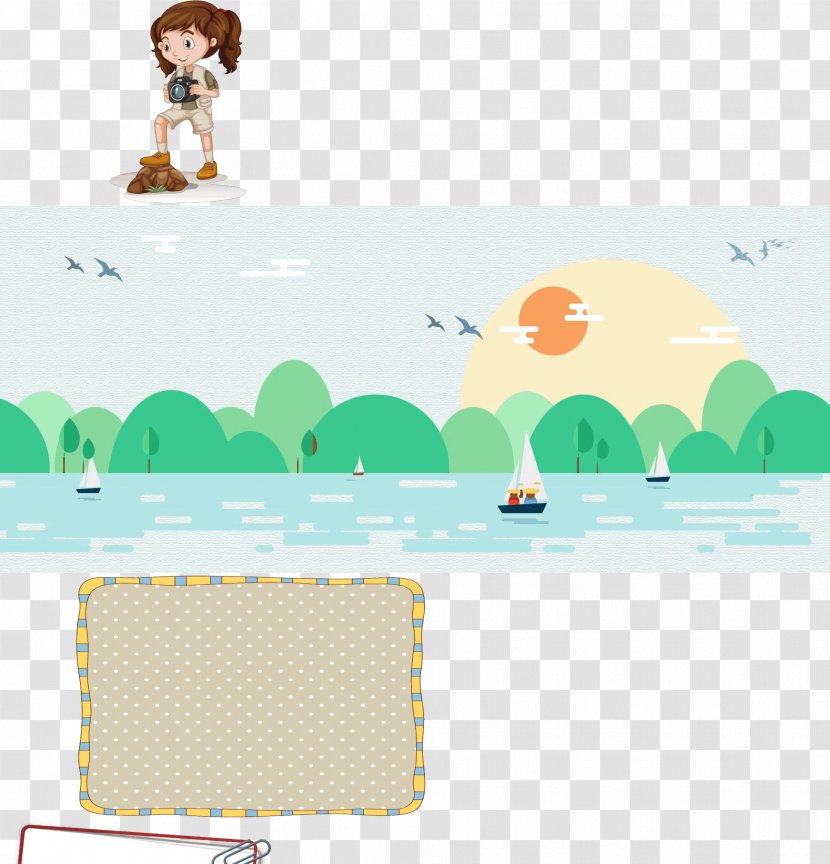 Poster Cartoon Illustration Image Spring - Animation - Beras Transparent PNG