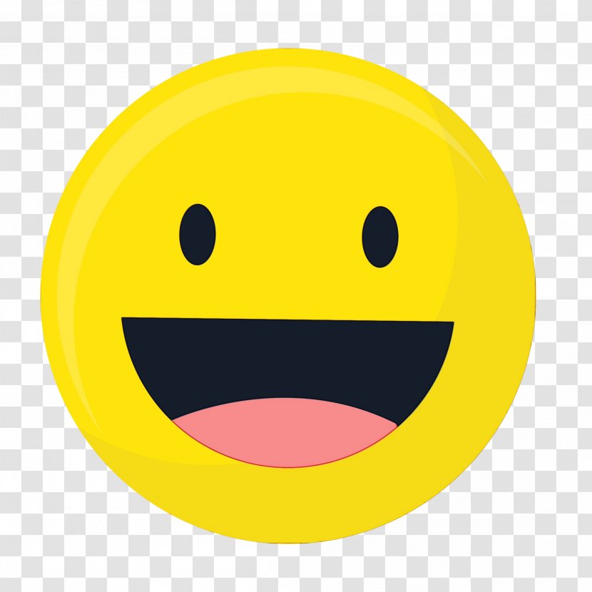 Happy Face Emoji - Paint - Laugh Transparent PNG